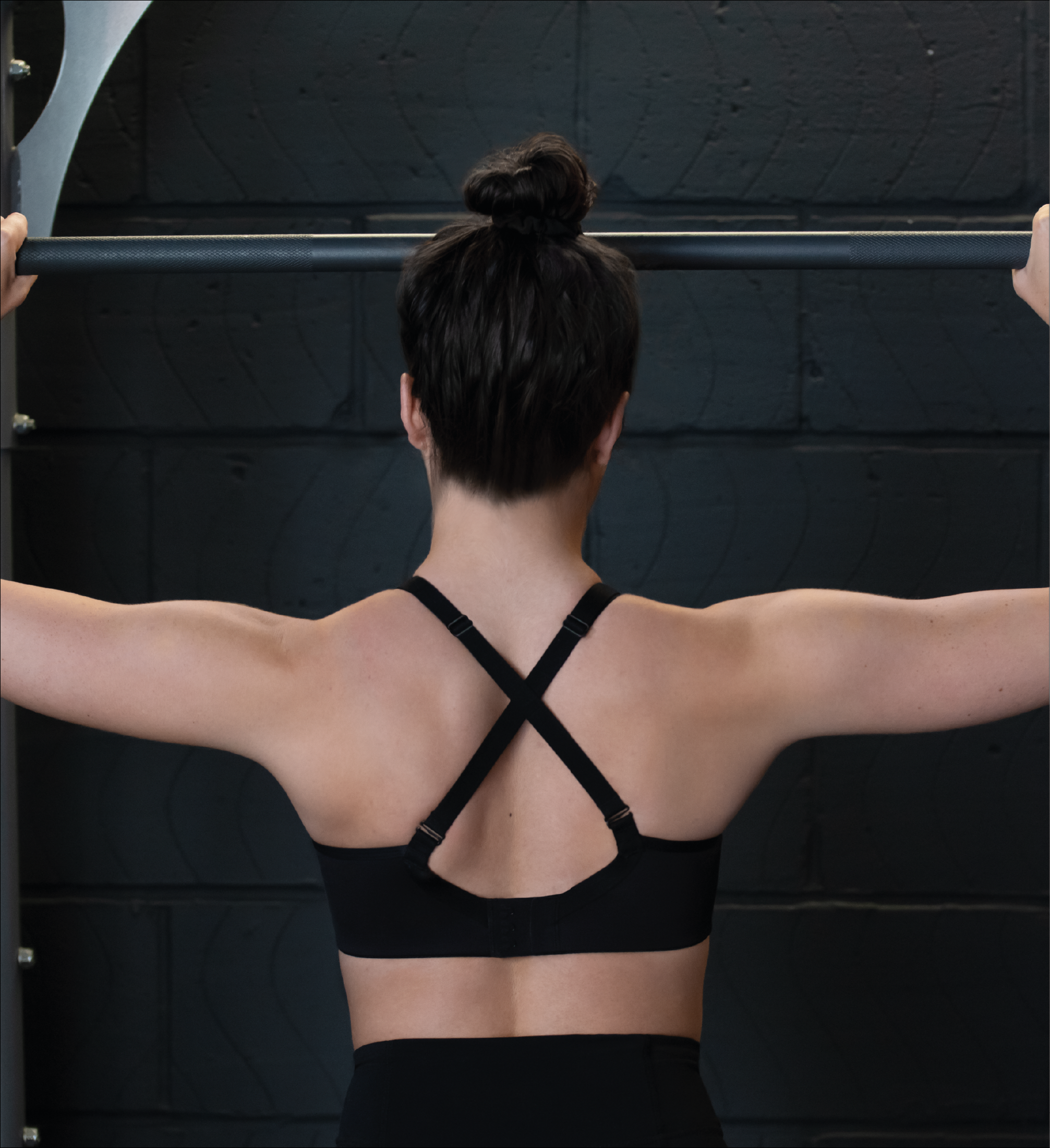 Black Sports Bra