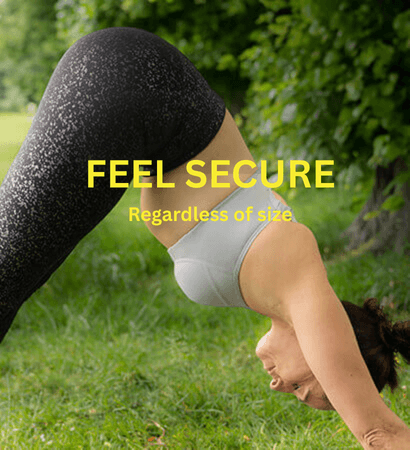 No Bounce Grey Sports Bra