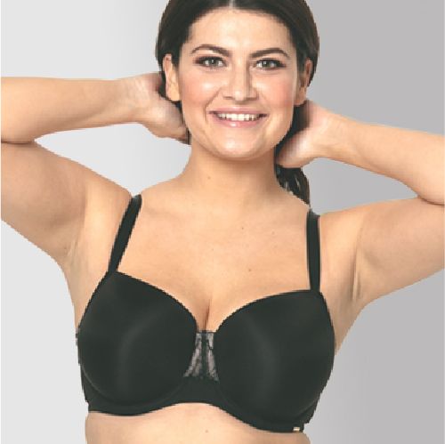 Kelly T-Shirt Bra Black A-GG Cup