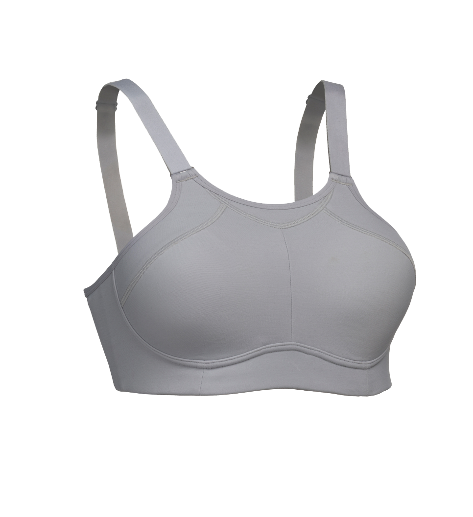 Grey Sports Bra No Bounce Ltd